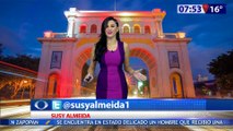Susana Almeida Pronostico del Tiempo 7 de Julio de 2017