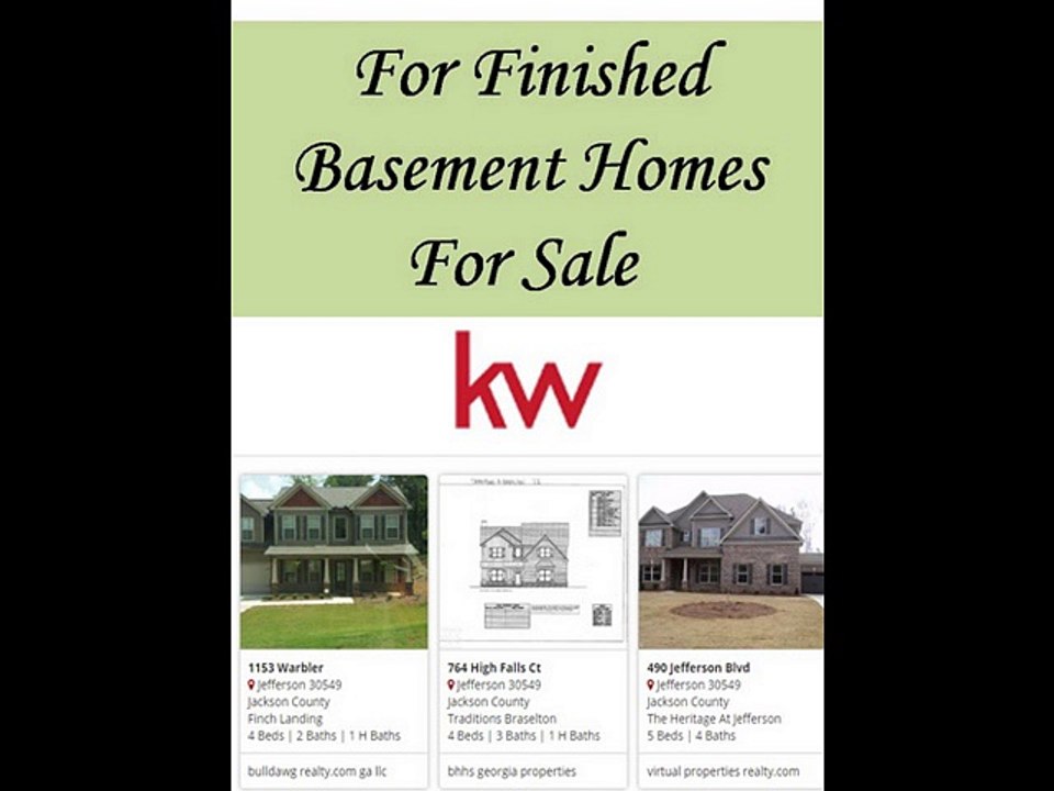 For Finished Basement Homes For Sale