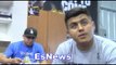 Robert Garcia On Chavez Jr Calling Out Danny Jacobs - EsNews Boxing