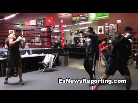 marco antonio reyes el dorado working out - EsNews Boxing