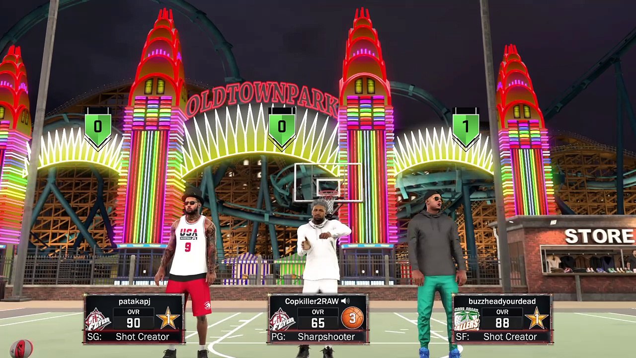 NBA 2K17 park