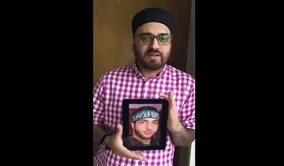 Beautiful Message On Burhan Wani Annivercsery