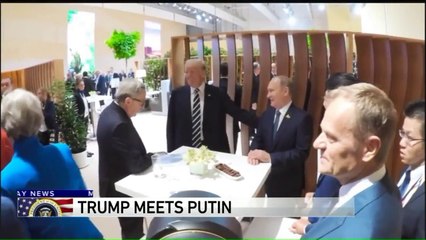 Trump, Putin Meet at G20 Summit in Germany