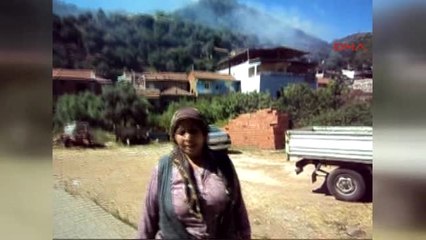 Izmir Tarım Arazisindeki Yangın Ormanı da Yaktı