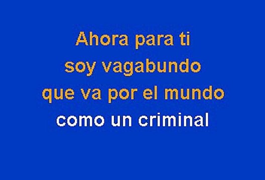 Los Panchos - Amor Que Malo Eres (Karaoke)