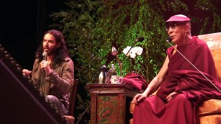 His Holiness the Dalai Lama Meets Russell Brand
