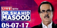 Live with Dr.Shahid Masood - 08 July 2017 - Panama JIT - Nehaal Hashmi - PM Nawaz Sharif Latest Talk Show HD Video