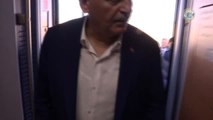 Başbakan Yıldırım, Polatlı-Ankara Arası Yüksek Hızlı Trenle Seyahat Etti