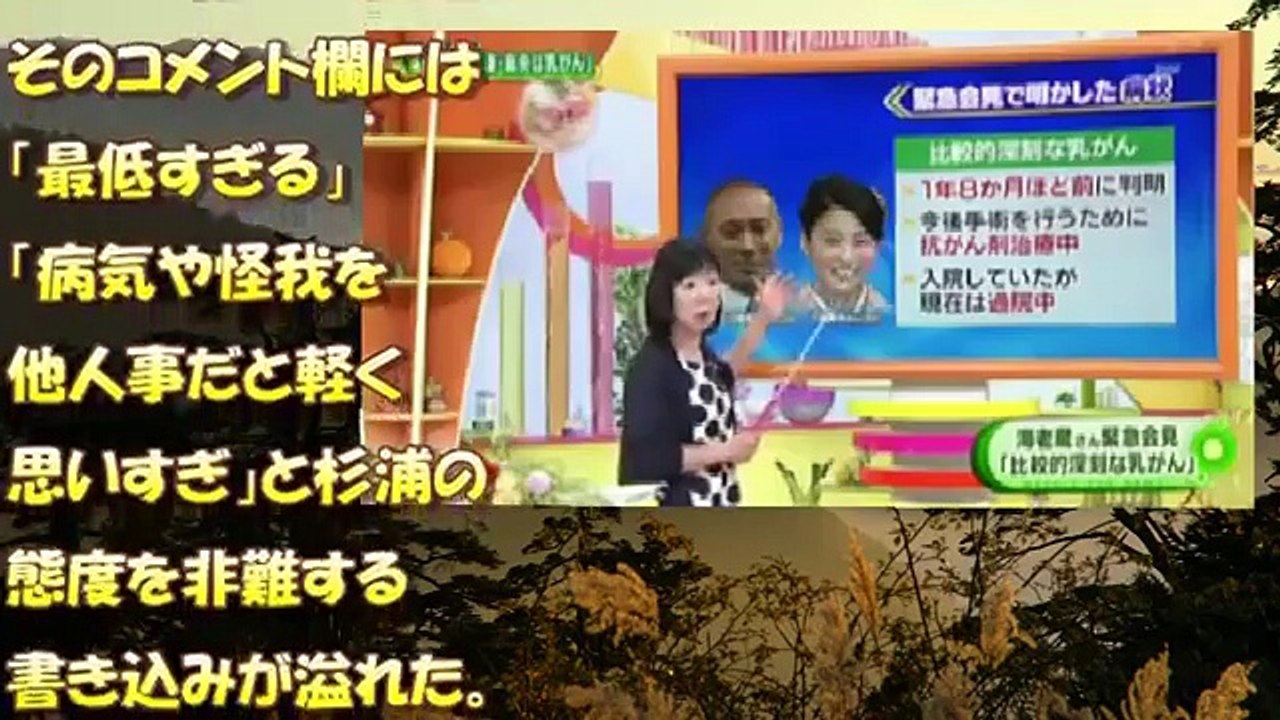 杉浦太陽 海老蔵夫妻に対するコメントに非難殺到！ スーパー