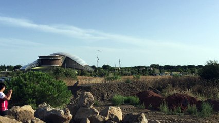 Agde - Intervention de bombardiers sur un feux de garrigues