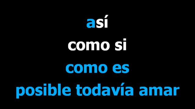 Puerto vacio - Los angeles negros - Karaoke - Letra