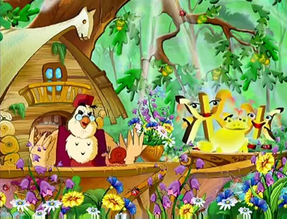 Абетка-малятко - Буква Ж (Уроки тетушки Совы) серия 8