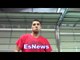 josesito lopez talks victor ortiz EsNews Boxing