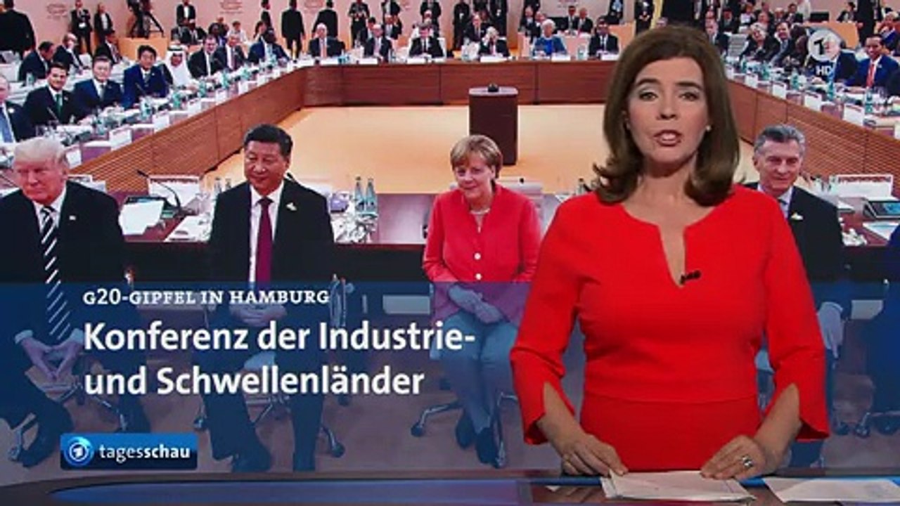 Tagesschau | 07. 07. 2017 20:00 Uhr (mit Susanne Daubner) [GANZE FOLGE] | Das Erste