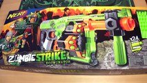 La grève zombi sur blaster NERF doominator dernier chasseur de zombie