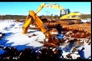 Most Funny Crazy Skills Operator, amazing excavator driving skills, TOP heavy equipment sk