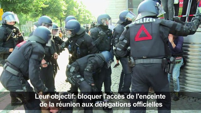 Hambourg: violents affrontements en marge du G20