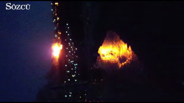 Bodrum'da makilik alanda yangın çıktı