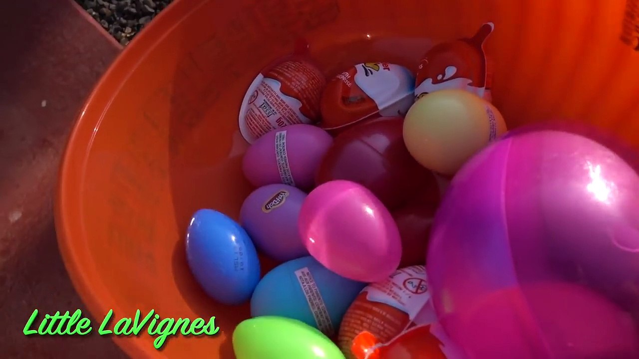 HUGE EASTER EGGS HUNT HALLOWEEN SURPRISE TOYS CHALLENGE w/ PLAY-DOH KINDER EGGS SURPRISE +