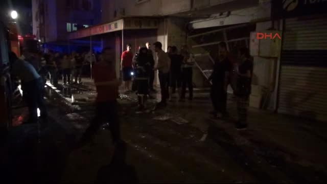 Gaziantep'te Binanın Giriş Katında Patlama