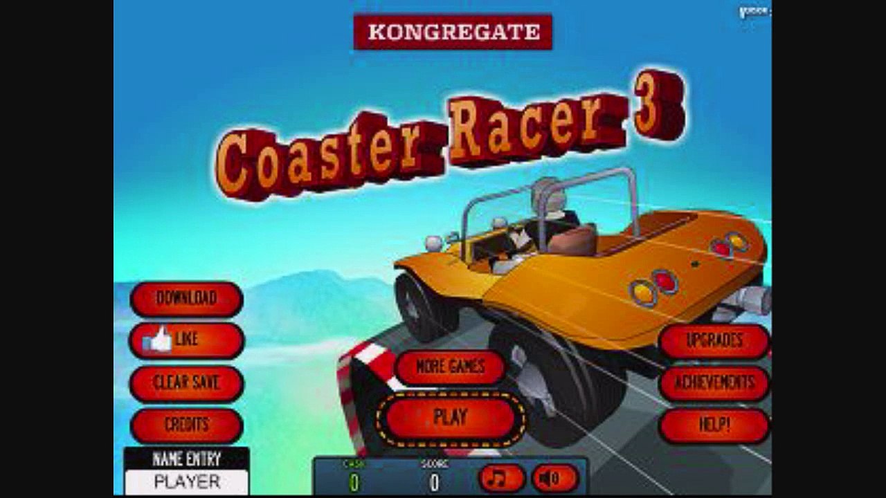 Coaster Racer 3 Flash Game Play