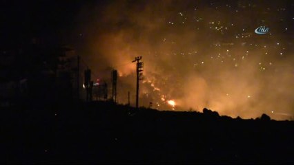Bodrum'da Tatilcileri Korkutan Yangın