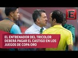 FIFA castiga a Juan Carlos Osorio con seis partidos de suspensión