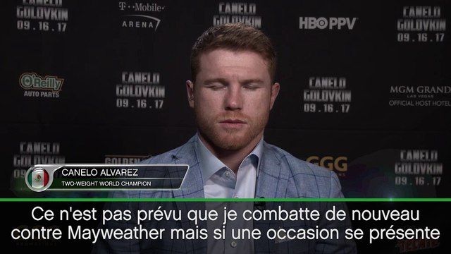 Boxe - Alvarez pense pouvoir battre Mayweather