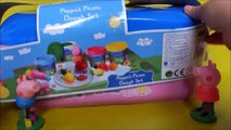 Activité cas papa pâte momie pique-nique porc jouer à laide Peppa playdoh