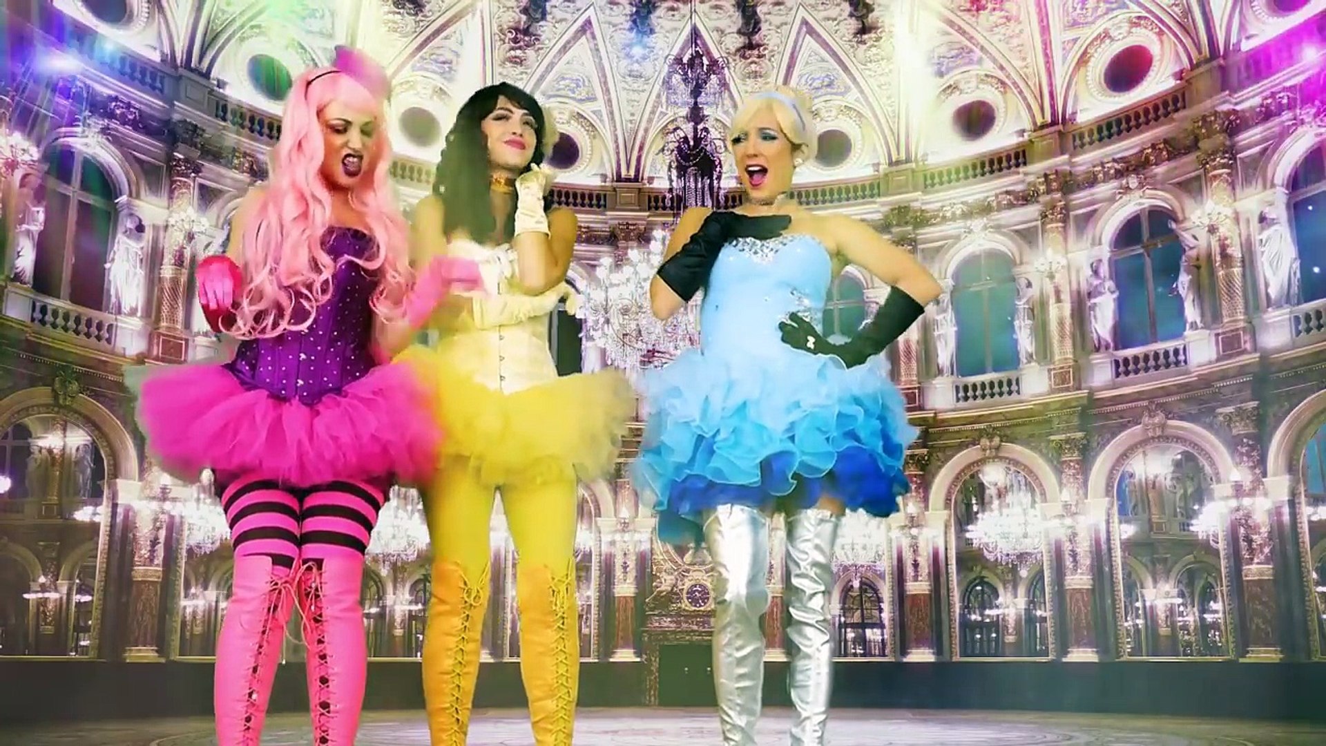 Cinderella vs Stepsisters Princess Rap Battle Music Video Family Friendly. Totally TV , Animated Mov