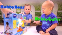 GROSS Baby FOOD Challenge! Cool Surprise Toys   Hulk Candy Kinder Egg Fun w/HobbyGator Hob