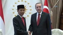 Ankara) Cumhurbaşkanı Erdoğan, Endonezya Cumhurbaşkanı Widodo'yu Kabul Etti