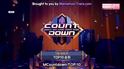 [ENG SUB] 170706 Mamamoo - Today's Winner on M!Countdown #YesIAm5thWin