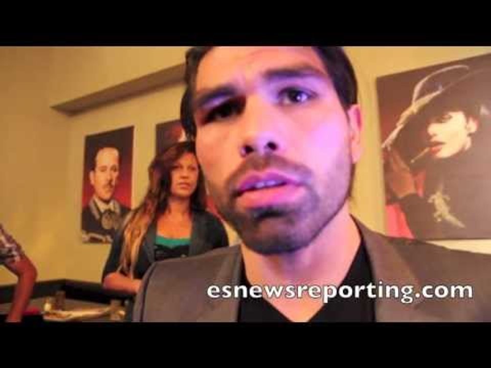 Alfredo "El Perro" Angulo "Manny Pacquiao should retire" *SPANISH*