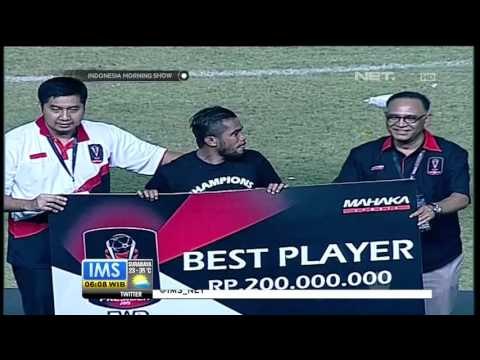 Zulham Zamrun Terpilih Menjadi Pemain Terbaik Piala Presiden 2015 - IMS