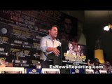 Marcos Maidana vs Josesito lopez press conference - EsNews Boxing
