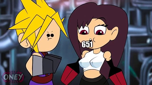 Pointy Bits (Final Fantasy 7 Parody) - Oney Cartoons
