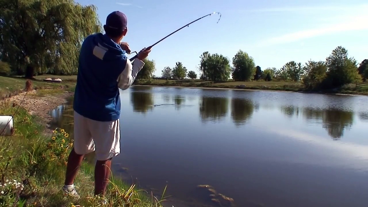 Pond Fishing for Largemouth Bass