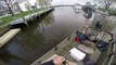 Bass Fishing the Chesapeake Bay April 20, 2017 tough conditions again.