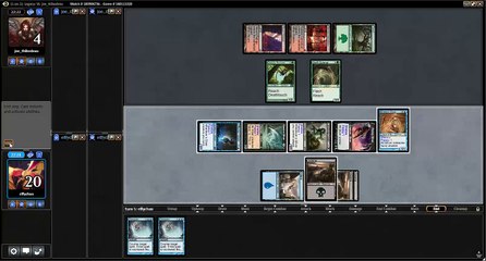 Match 1: Shadows & Slivers vs 159 card Jund (Legacy)