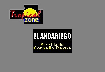 El andariego - Cornelio Reyna (Karaoke)