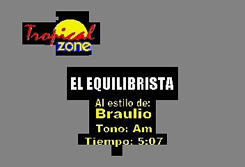 El Equilibrista - Braulio (Karaoke)