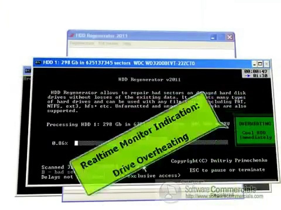 HDD Regenerator 2017 - Hard Disk Full Repairing Tool.