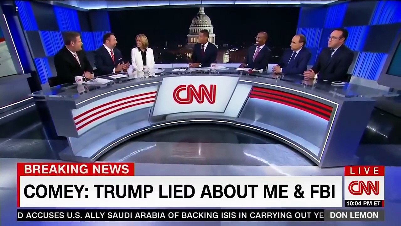 Don Lemon & Van Jones Gets ANGRY At Trump's LIES As Their Panel REACTS To Comey Testimony