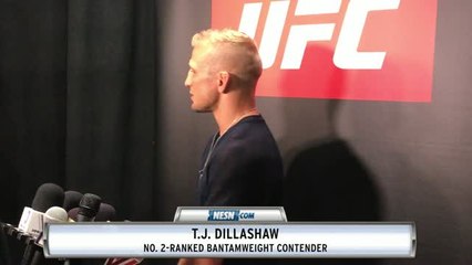 T.J. Dillashaw Explains Why He Won't Fight Demetrious Johnson