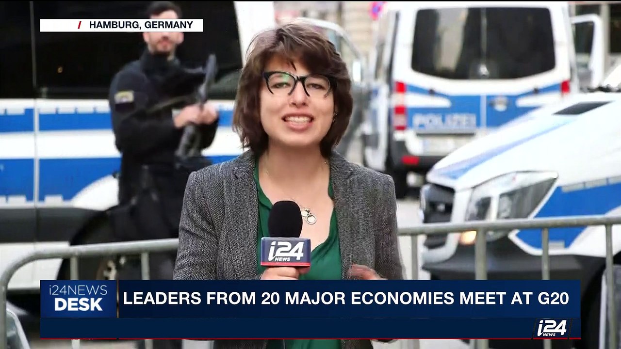 i24NEWS DESK | Leaders from 20 major economies meet at G20 | Friday, July 7th 2017