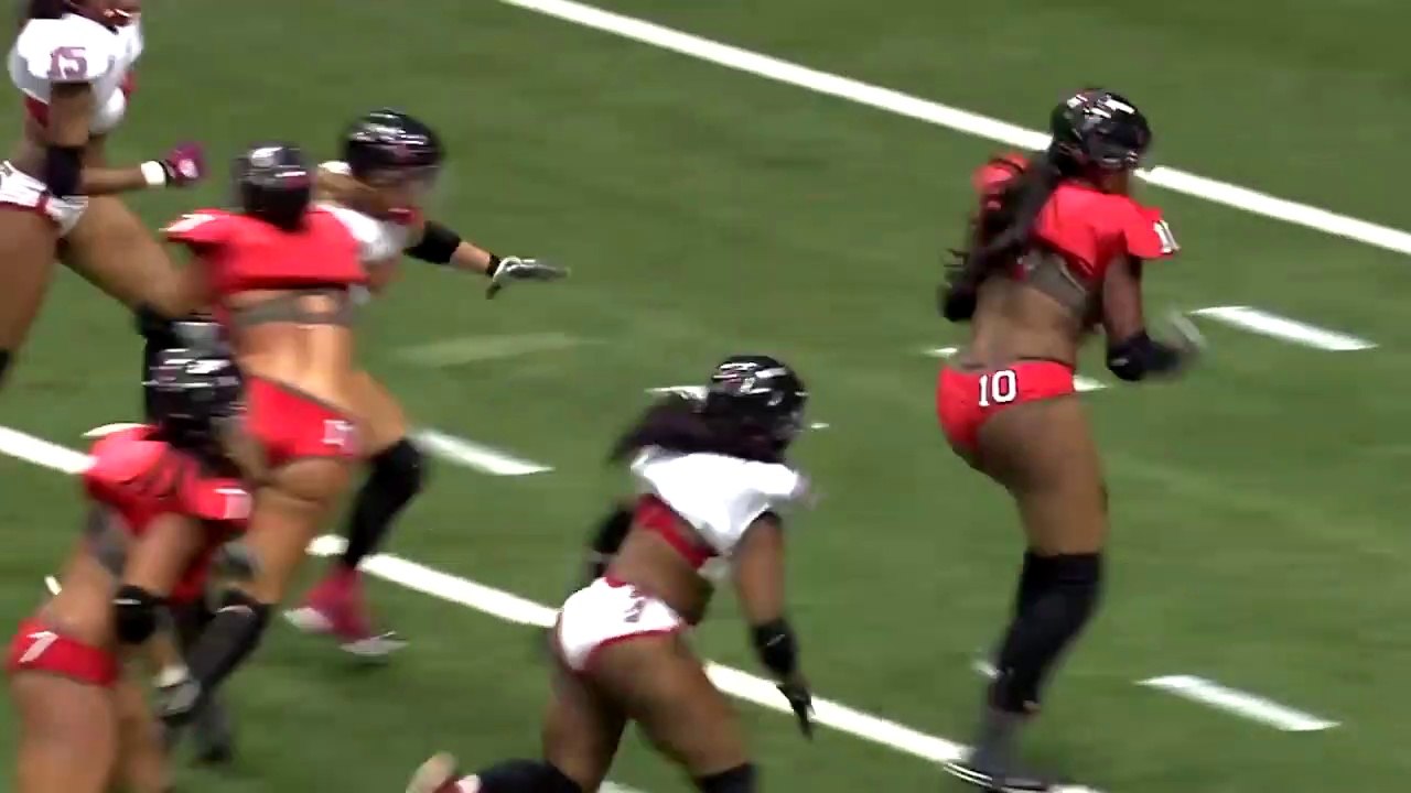 LFL (Lingerie Football) Big Hits, Fights, and Funny Moments