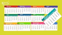 И календарь дней образование английский для Дети Дети ... Узнайте месяцы запас слов