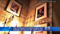 Time Magazine Trump's Phony Cover Hangs At 4 Of His Golf Courses