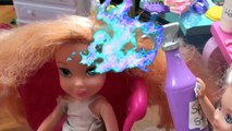 Y Ana cortes fecha muñeca cabello su Cambio de imagen de apagado jugar cuentos niños pequeños juguetes Chelsea elsa barbie